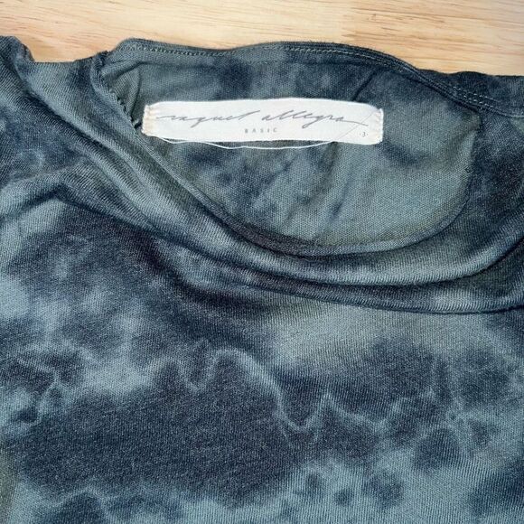 Raquel Allegra Basics Super Soft Raw Cut Tie Dye Handmade T-Shirt Toddler Size 3 - Picture 7 of 8